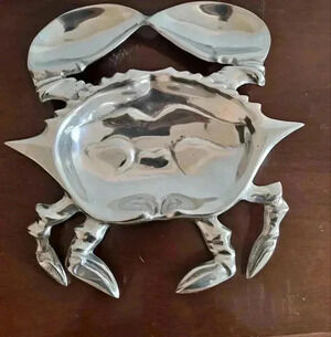Wilton Armetale Giant Crab Dish